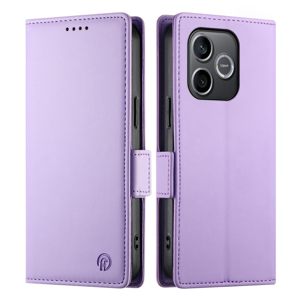 (Purple) For Honor 600 Lite 5G Stand Case Pu Leather Wallet Phone Cover Purple 6914297986807