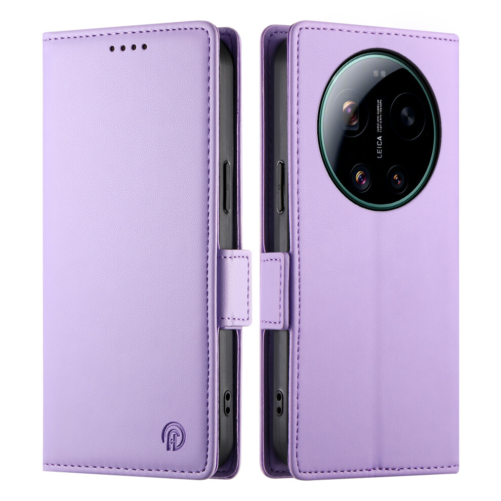 (Purple) For Xiaomi 17 Ultra 5G Stand Case Pu Leather Wallet Phone Cover Purple 6914299099628
