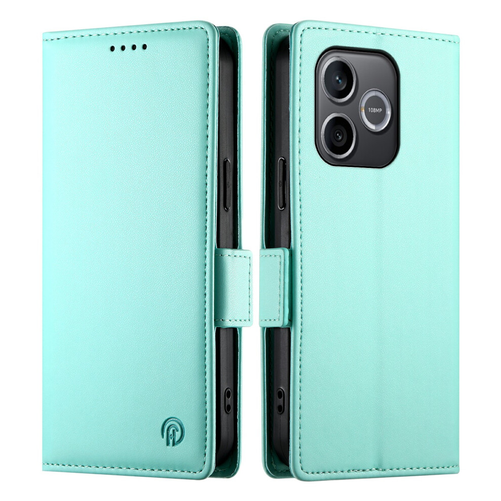 (Mint ) For Honor 600 Lite 5G Stand Case Pu Leather Wallet Phone Cover Green 6914299623014