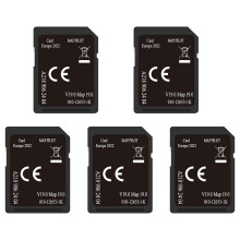 5X A218 V19 Navigation Card for - CLA-CLASS From 2014- Europe Map 2022/2023 A218 906 2404 Map Card