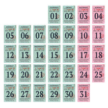 2026 Tearable Desk Calendar 365 Day Daily Calendar Writing-3