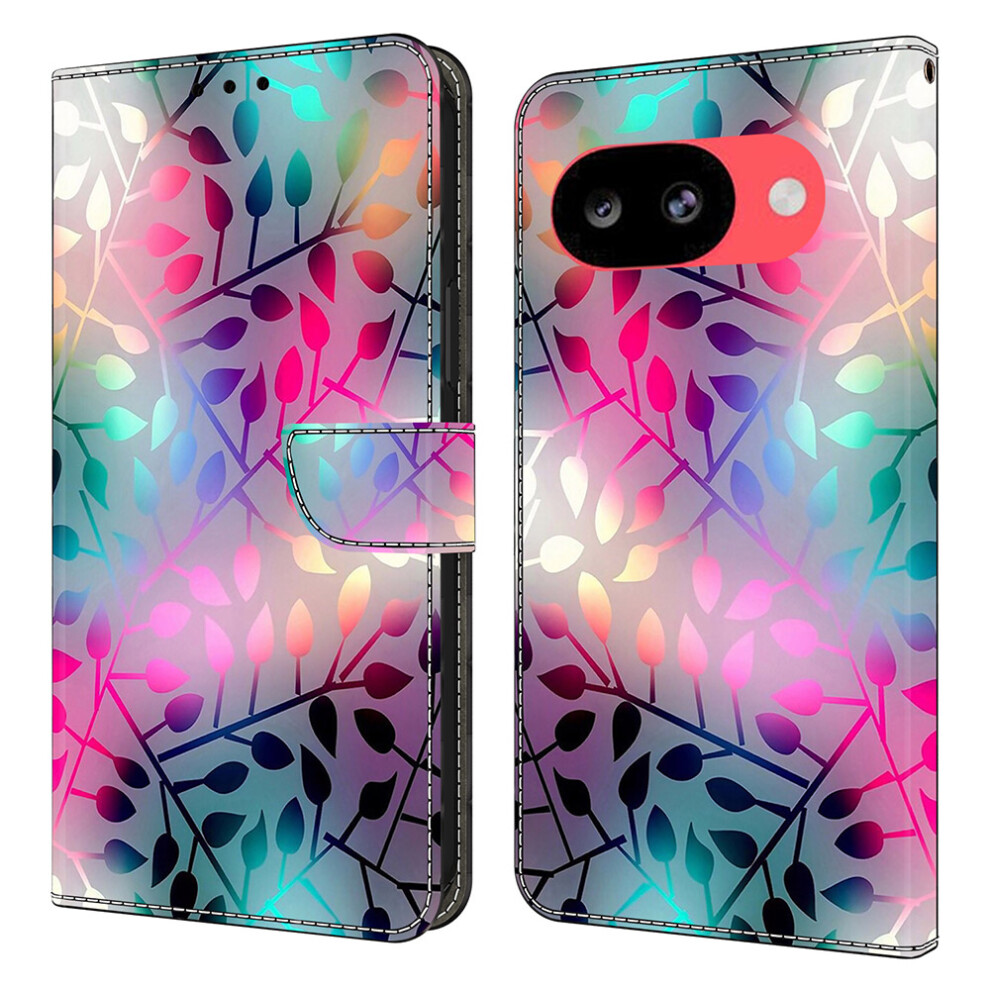 (Maple Leaf) For Google Pixel 10A Case Magnetic Clasp 3D Pattern Leather Wallet Phone Cover 6914296042849