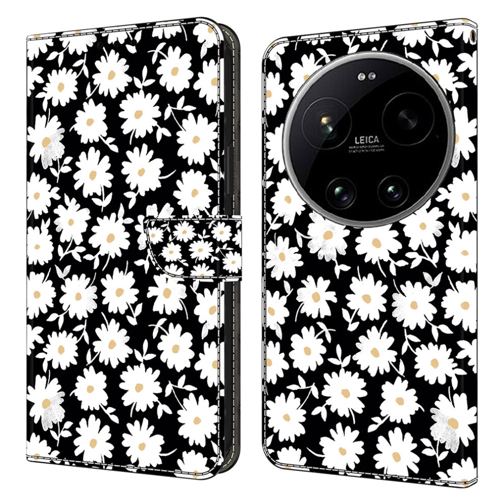 (Floral) For Xiaomi 17 Ultra 5G Case Magnetic Clasp 3D Pattern Leather Wallet Phone Cover 6914298489932