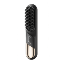Piastra per capelli senza fili, mini pettine riscaldante e spazzola lisciante, set portatile per styling capelli
