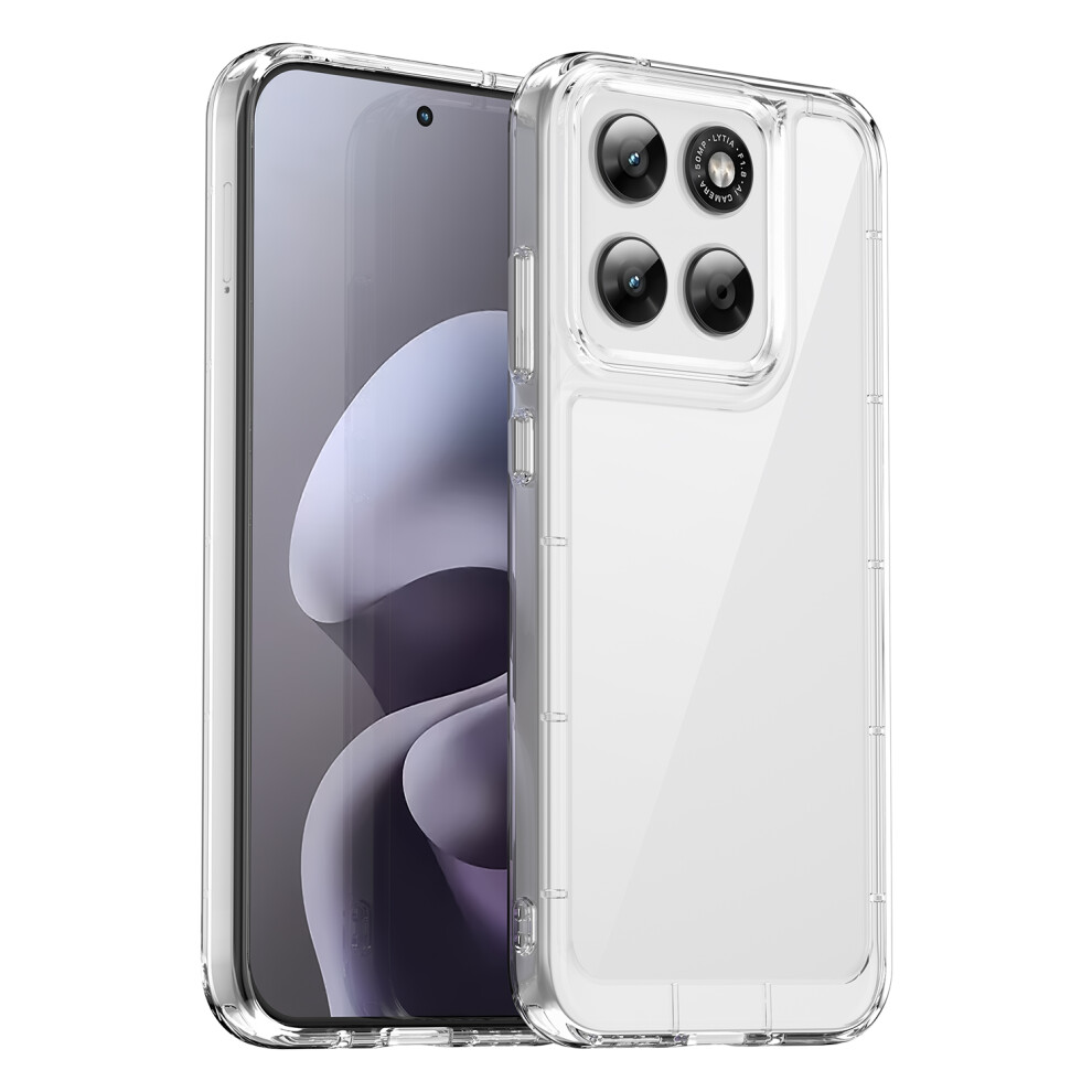 (Transparent) Phone Case For Motorola Moto G67 5G / G77 5G Tpu + Acrylic Protective Clear Phone Cover 6914299698210