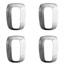 4X Automatic Gear Shift Panel Chrome Cover 55587364 95417955 for Encore 2013-2019 AT Shifter Knob Mover Trim Frame