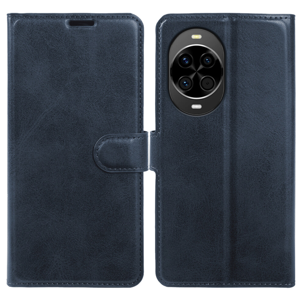 (Blue) For Huawei Nova 14 5G Case Stand Wallet Calf Texture Pu Leather Flip Phone Cover Blue 6914295621304