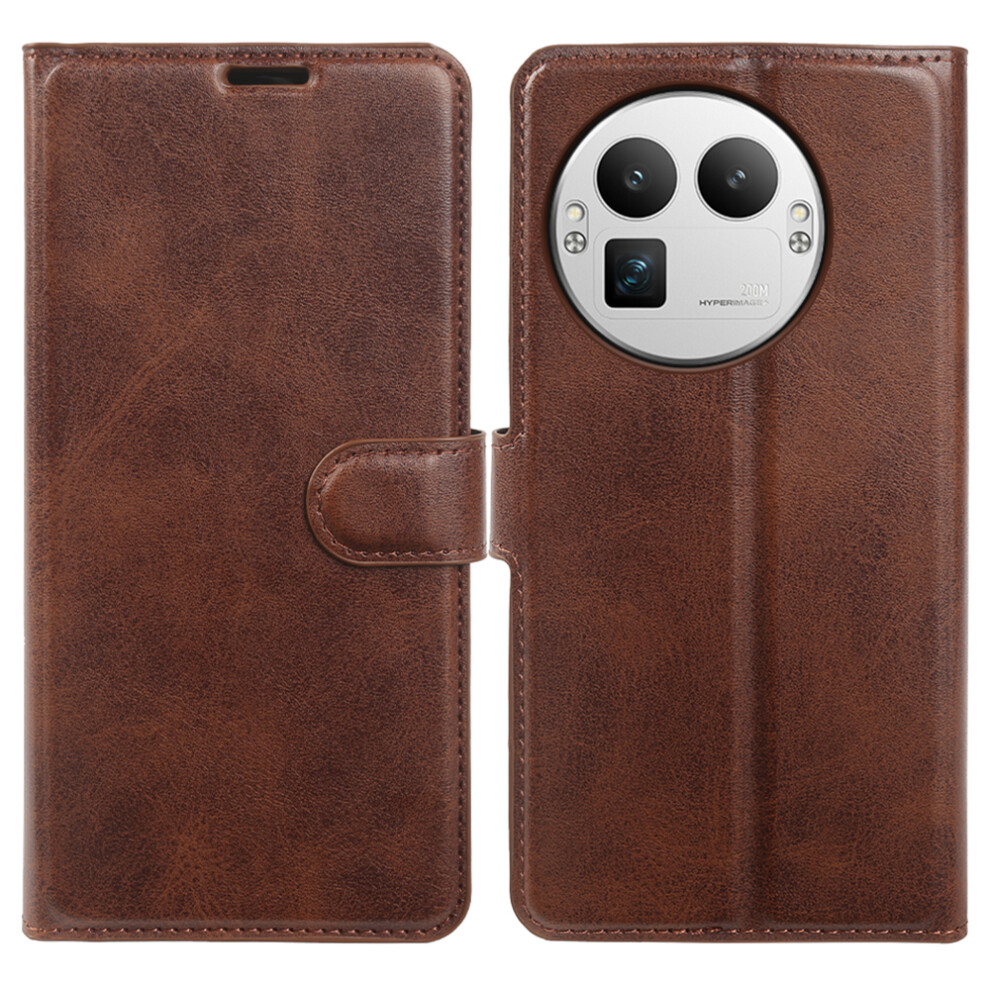 (Brown) For Realme Gt 8 Pro 5G Case Stand Wallet Calf Texture Pu Leather Flip Phone Cover Brown 6914291465056