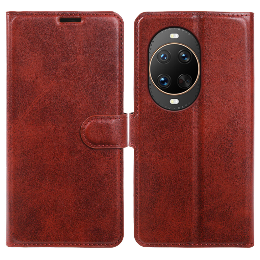 (Red) For Huawei Nova 14 Ultra 5G Case Stand Wallet Calf Texture Pu Leather Flip Phone Cover Red 6914298935033