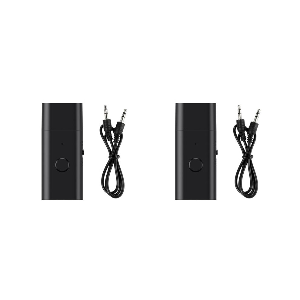 2X 5.3 Transmitter Receiver, 3.5Mm Aux Wireless Usb Adapter, Built In Mic, Music Streaming, Handsfree Calls 4711172601280