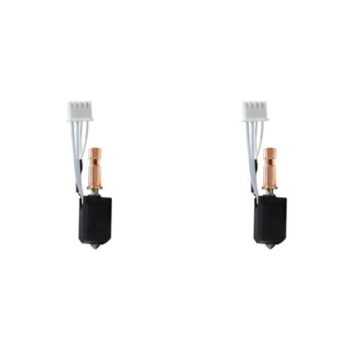 2X Hotend Ceramic Nozzle Combo  for  Kobra S1 S1C 3D Printer 24V 48W Rapid Heating 320 3D Printer