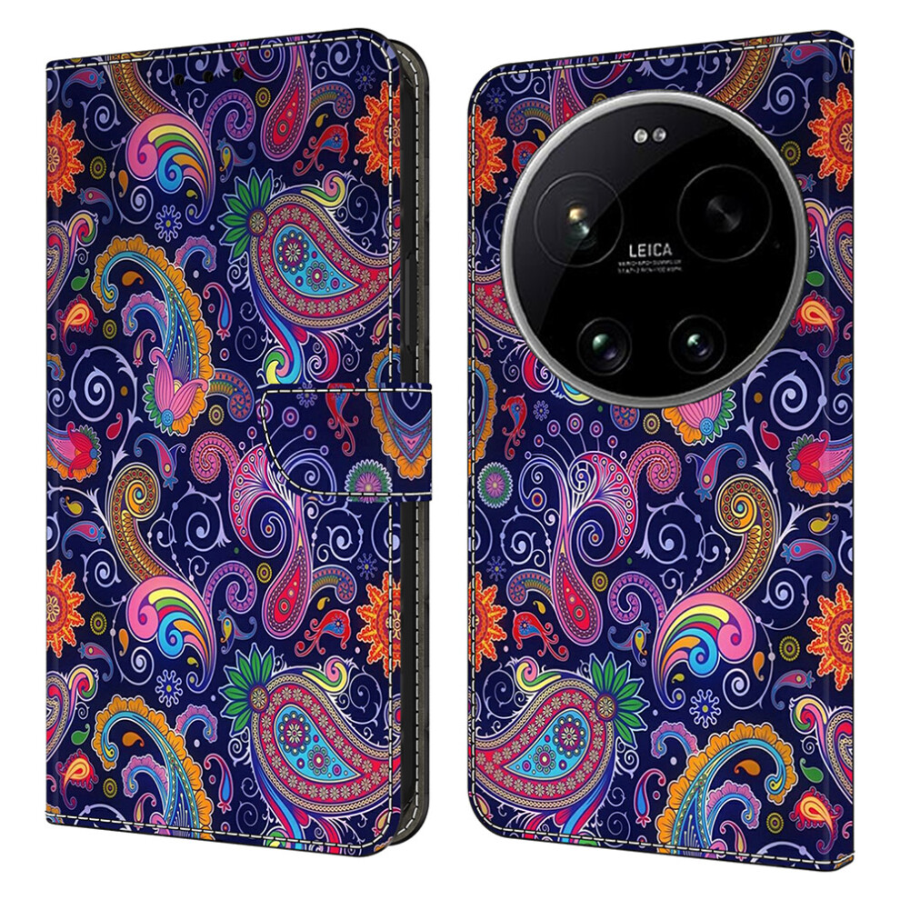 (Ethnic Vine) Wallet Case For Xiaomi 17 Ultra 5G Pattern Printing Stand Leather Flip Phone Cover 6914290838899