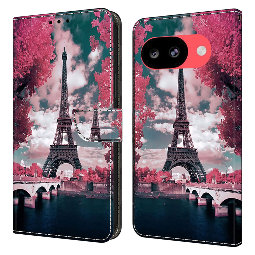 (Eiffel Tower) Wallet Case For Google Pixel 10A Pattern Printing Stand Leather Flip Phone Cover 6914290881697