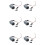 Halo CCFL 6x Anneaux Onduleur D'Oeil D'Angle Ballast pour  E36 E38 E39 E46 X 3 CCFL 1