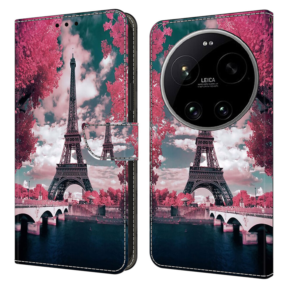 (Eiffel Tower) Wallet Case For Xiaomi 17 Ultra 5G Pattern Printing Stand Leather Flip Phone Cover 6914291698645