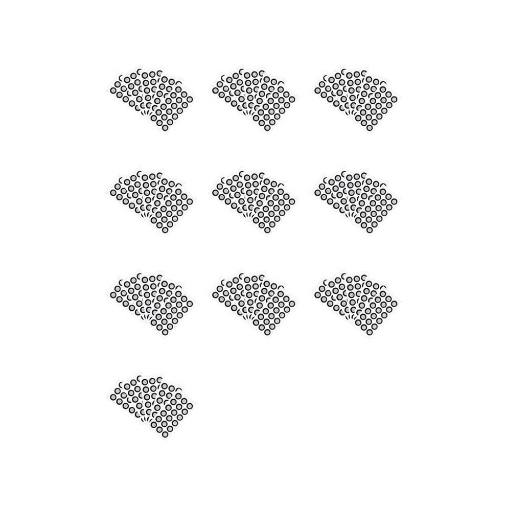 1000Pcs 3D Scanner Markers 12Mm For 3D Scanner, 3D Tracking Dots Reference Point Markers, Diffuse Reflection Markers 4712358197818
