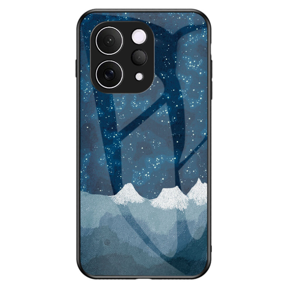 (Scattering Starry) Phone Case For Vivo V70 5G / S50 5G Starry Sky Pattern Tempered Glass Phone Cover 6914293277947
