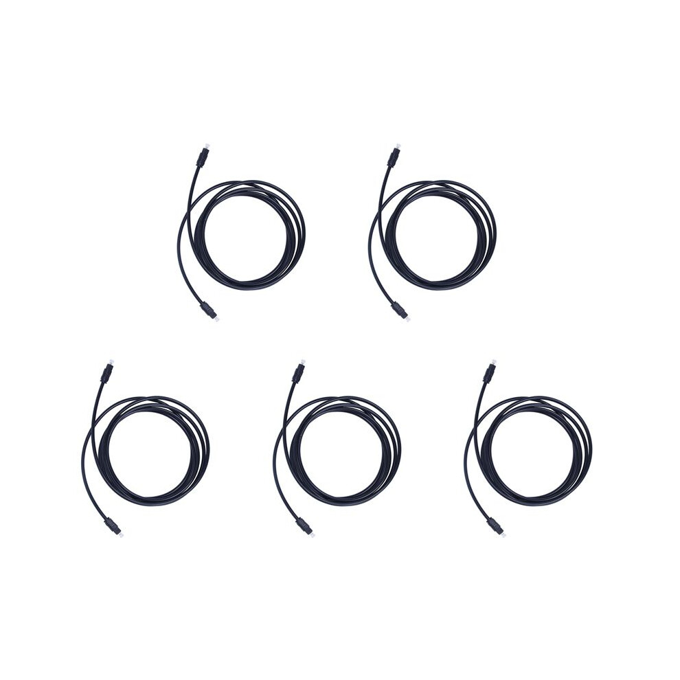 5X Digital Fiber Optical Optic Audio Spdif Md Dvd Toslink Cable Lead Cord Length:2m 4713464895490