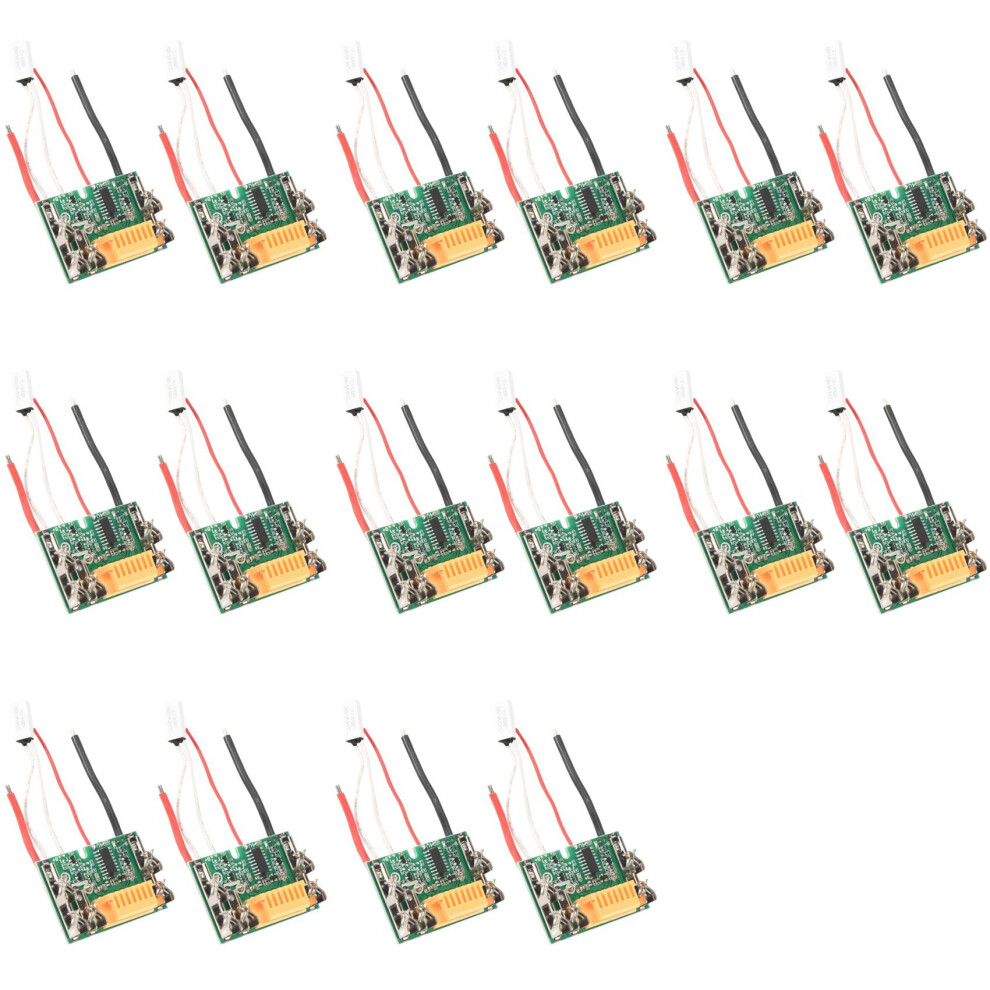 16Pcs Pcb Circuit Module Board Parts 18V Battery Chip Pcb Board Replacement For Bl1830 Bl1840 Bl1850 Lxt400 4713520269586