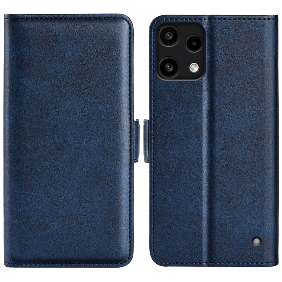 (Blue) For Nothing Phone (3A) Lite 5G Case Calf Texture Leather Wallet Phone Cover Blue 6914296318470