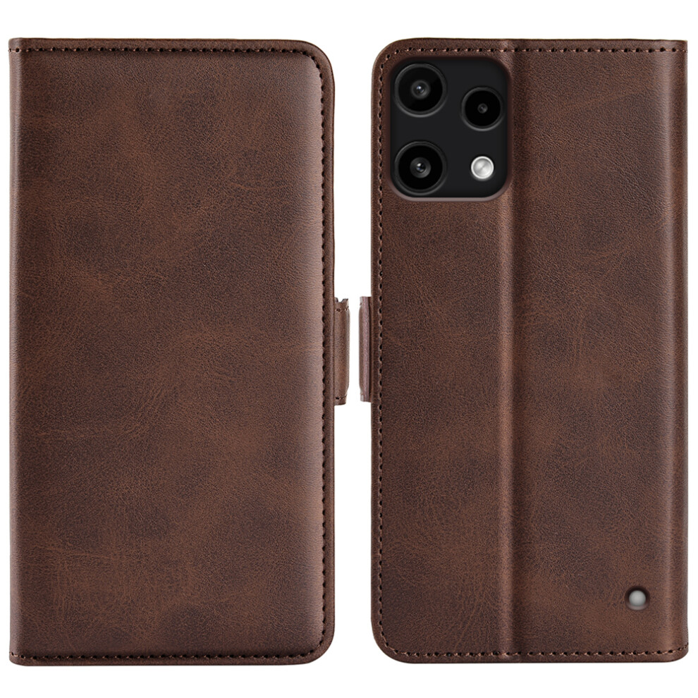 (Brown) For Nothing Phone (3A) Lite 5G Case Calf Texture Leather Wallet Phone Cover Brown 6914293230911