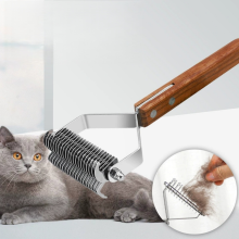 Karstaisten ja pitkien jouhien ohennusharja hevosen harjalle, ergonominen ja kestävä grooming-työkalu