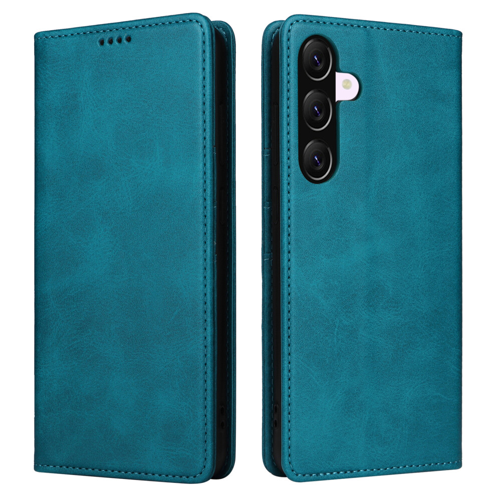 (Peacock ) For Samsung Galaxy A57 5G Case Rfid Blocking Pu Leather Phone Wallet Cover Blue 6914295520232