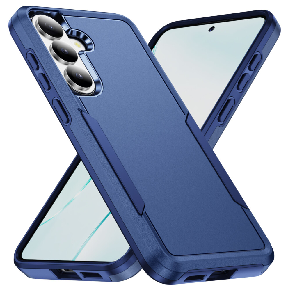 (Blue) For Samsung Galaxy S26 Case Pc + Tpu Military Grade Drop Protective Phone Cover Blue 6914299174424