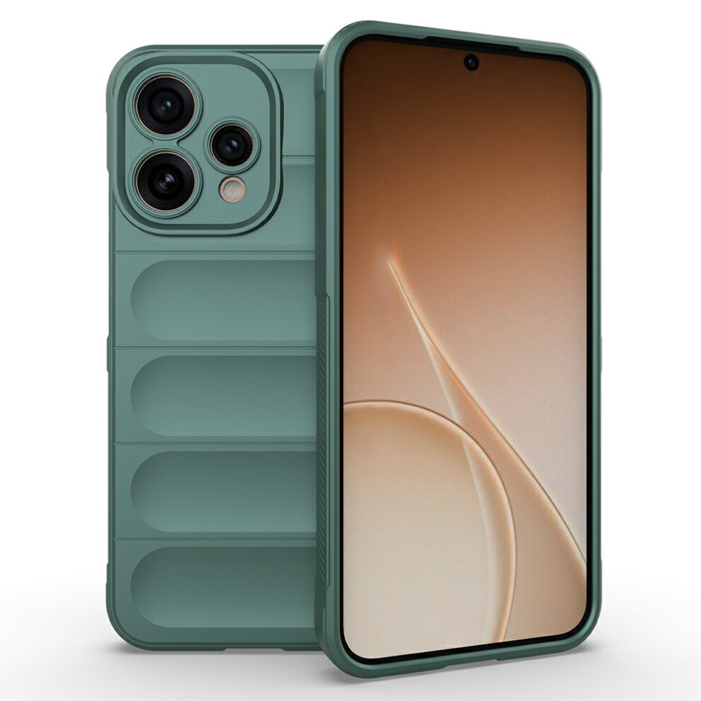 (Green) Phone Case For Oppo Reno15 5G (Global) / Reno15c 5G (China) Shockproof Soft Tpu Rugged Back Cover Green 6914292453038