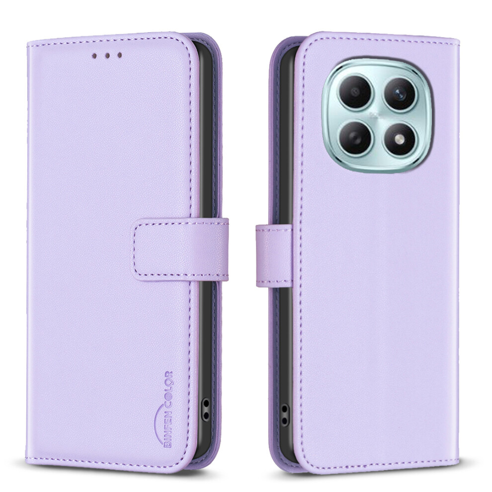 (Purple) For Xiaomi Poco M8 5G / Redmi Note 15 5G (Global) / 15 4G (Global) Phone Case Bf17 Wallet Folio Flip Leather Cover Purple 6914294310711