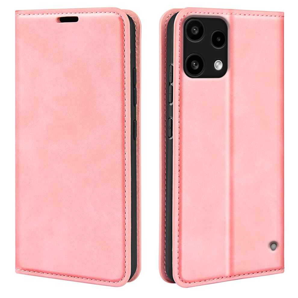 (Pink) For Nothing Phone (3A) Lite 5G Case Skin Touch Leather Wallet Phone Cover Pink 6914295222198