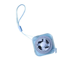 Transparentes 2-Meter-Körpermaßband zur Verfolgung des-Blau