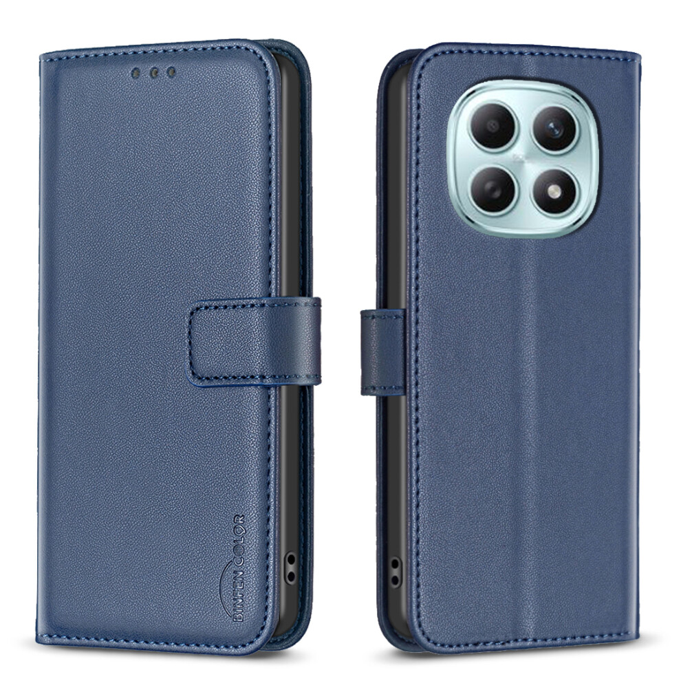 (Blue) For Xiaomi Poco M8 5G / Redmi Note 15 5G (Global) / 15 4G (Global) Phone Case Bf17 Wallet Folio Flip Leather Cover Blue 6914290362011