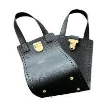 Bag Bottom Handle with Lock Bag Making Supplies for DIY-Black