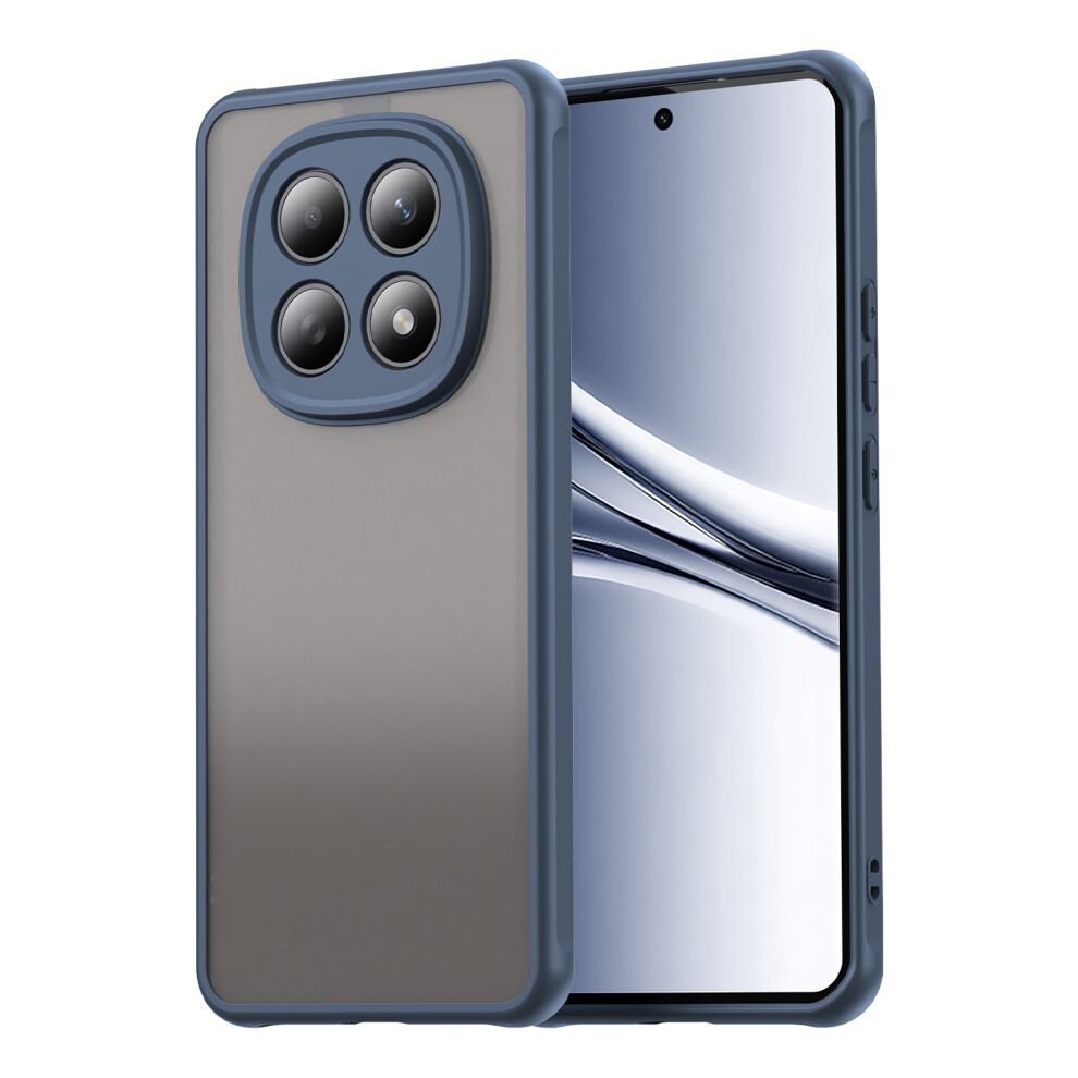 (Blue) For Xiaomi Poco M8 5G / Redmi Note 15 5G (Global) / 15 4G (Global) Case Drop Proof Airbags Frosted Translucent Pc + Tpu Blue 6914299359821