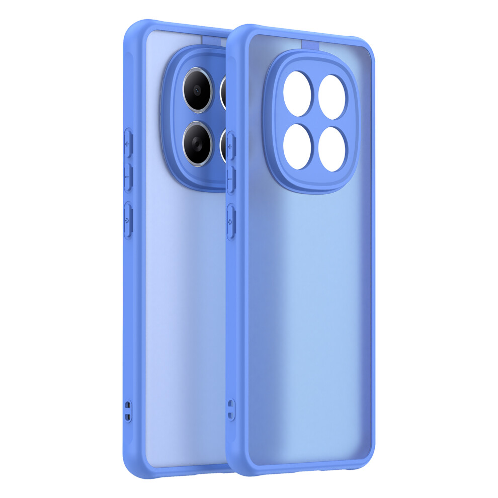 (Sky ) For Xiaomi Poco M8 5G / Redmi Note 15 5G (Global) / 15 4G (Global) Case Drop Proof Airbags Frosted Translucent Pc + Tpu Blue 6914297723617