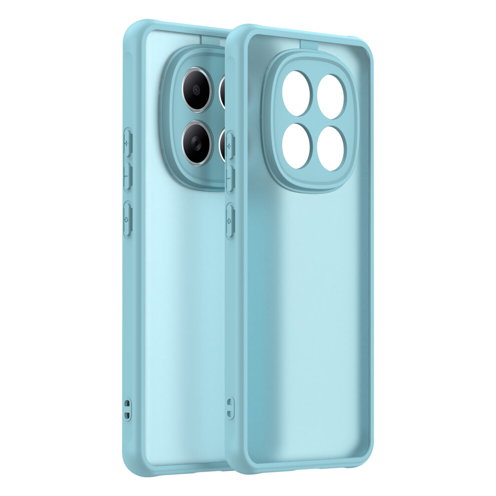 (Mint ) For Xiaomi Poco M8 5G / Redmi Note 15 5G (Global) / 15 4G (Global) Case Drop Proof Airbags Frosted Translucent Pc + Tpu Green 6914291840754