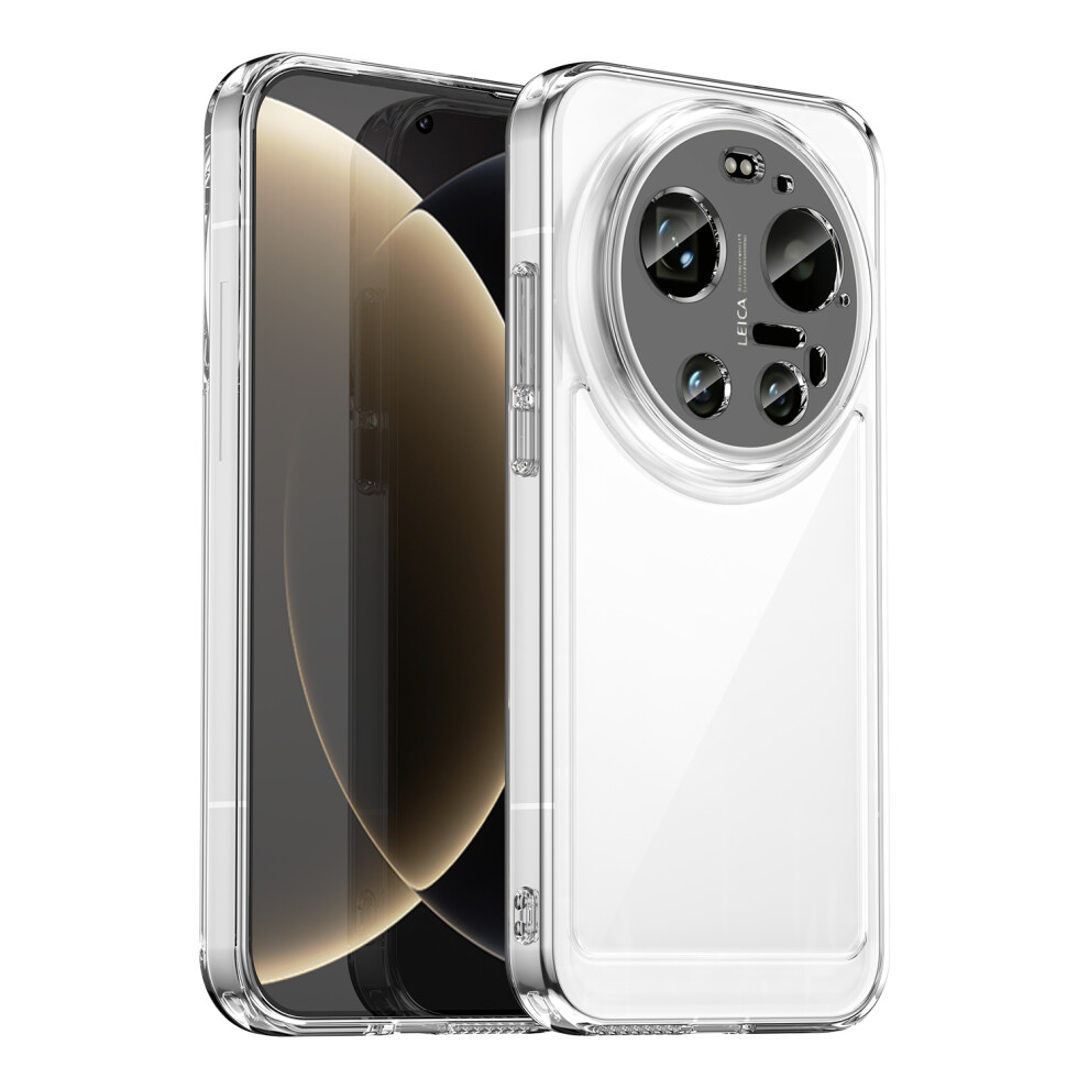 (Transparent) For Xiaomi 17 Ultra 5G Case Tpu + Acrylic Protective Clear Phone Cover 6914291987442