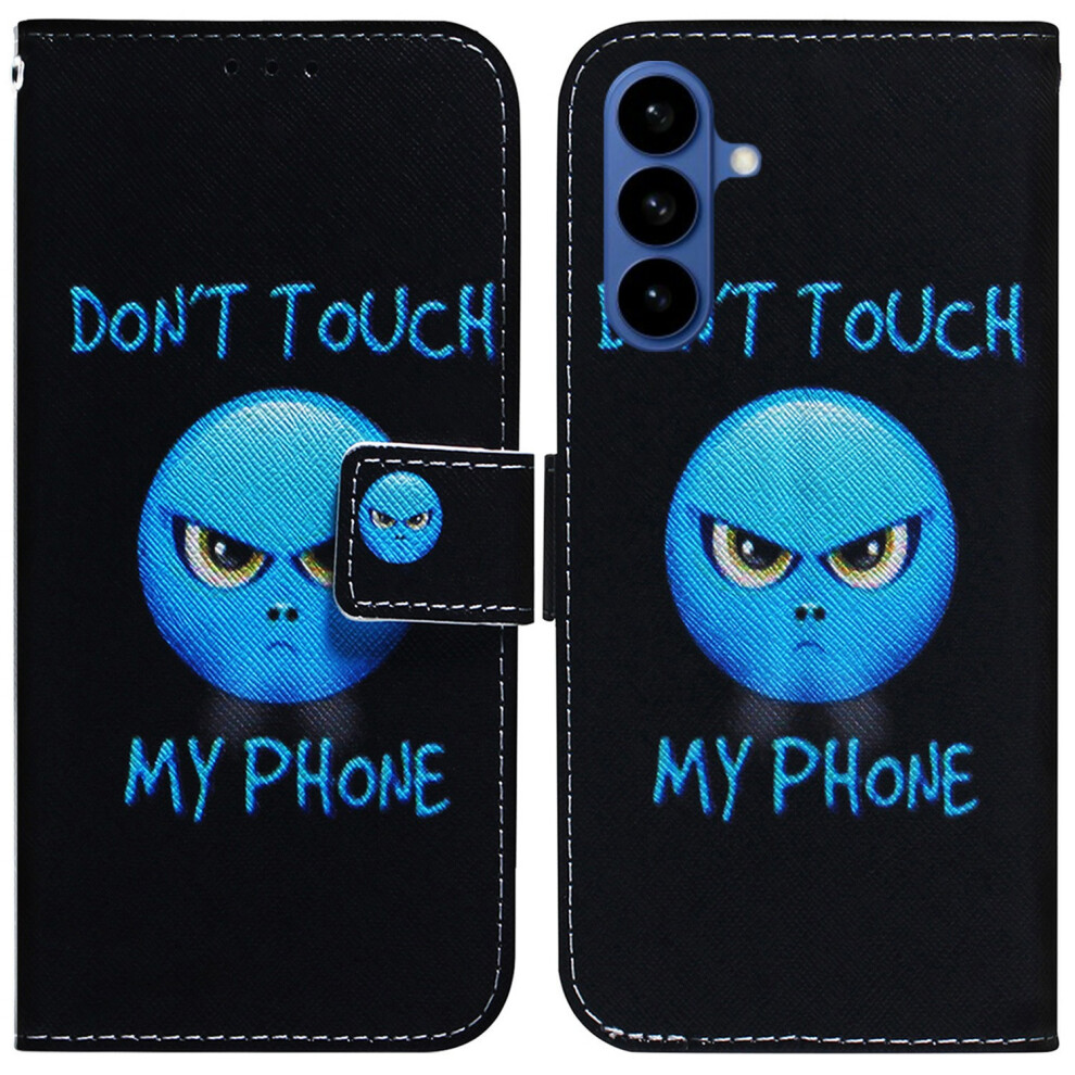 (Don't Touch My Phone) For Samsung Galaxy A37 5G Wallet Case Pattern Print Leather Phone Cover 6914292263064