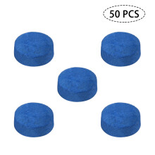 50x Billiard Cue Tips 9-13mm Leather Pool Set
