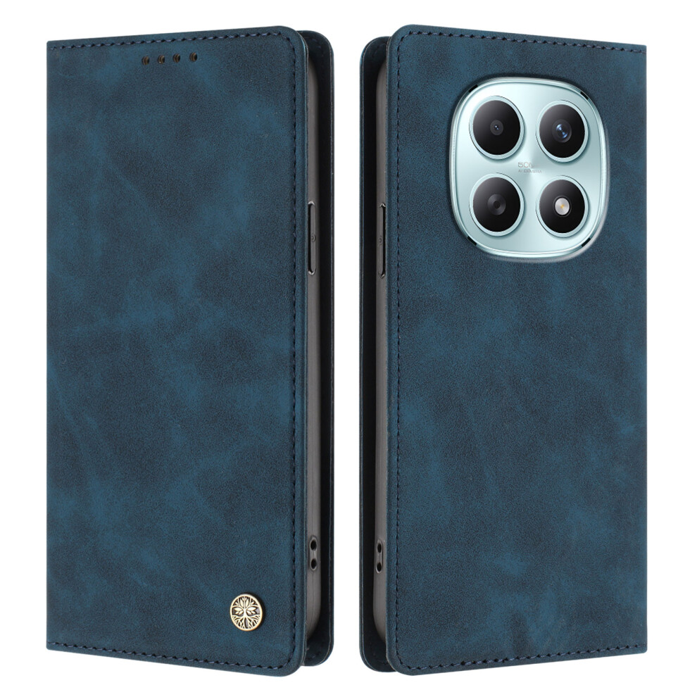(Dark ) For Xiaomi Poco M8 5G / Xiaomi Redmi Note 15 4G (Global) / Xiaomi Redmi Note 15 5G (Global) Case Hx Rfid Blocking Wallet Blue 6914294257184