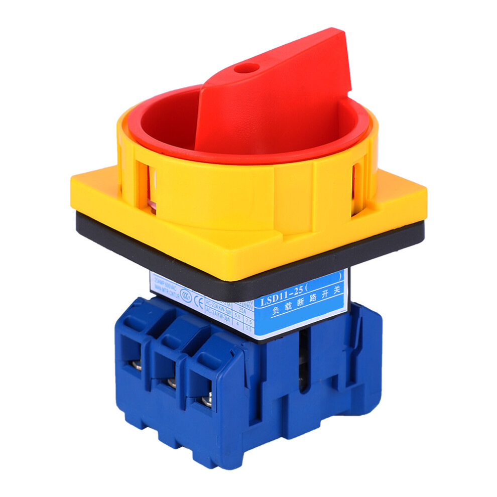 25A 600V Locked Changeover Switch Plastic Body