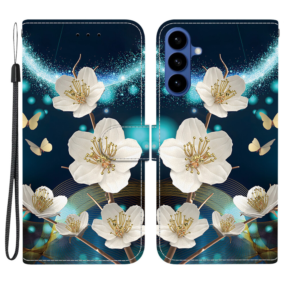 (Magnolia) For Samsung Galaxy S26+ Case Pattern Printing Leather Flip Wallet Phone Cover With Lanyard 6914298262344