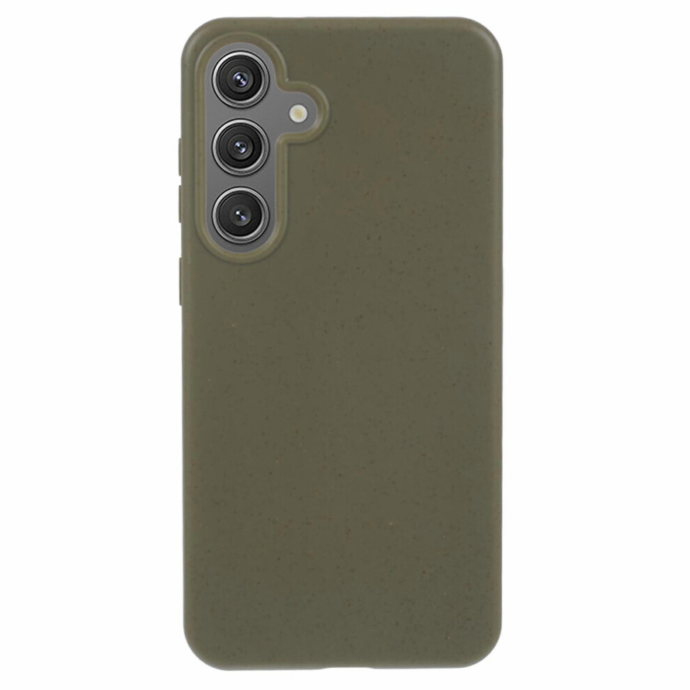 (Blackish ) For Samsung Galaxy S26 Case Biodegradable Wheat Straw + Tpu Matte Phone Cover Green 6914298863831