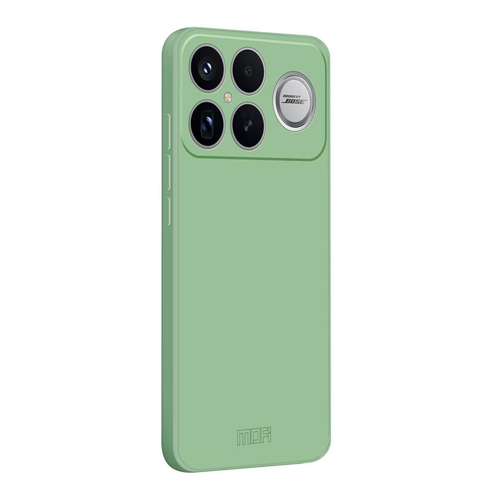 (Matcha ) Mofi For Xiaomi Poco F8 Ultra / Xiaomi Redmi K90 Pro Max 5G Case Skin Touch Soft Tpu Protective Phone Cover Green 6914299350149