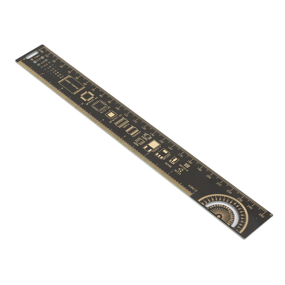 Electronic PCB Ruler 10in 25cm