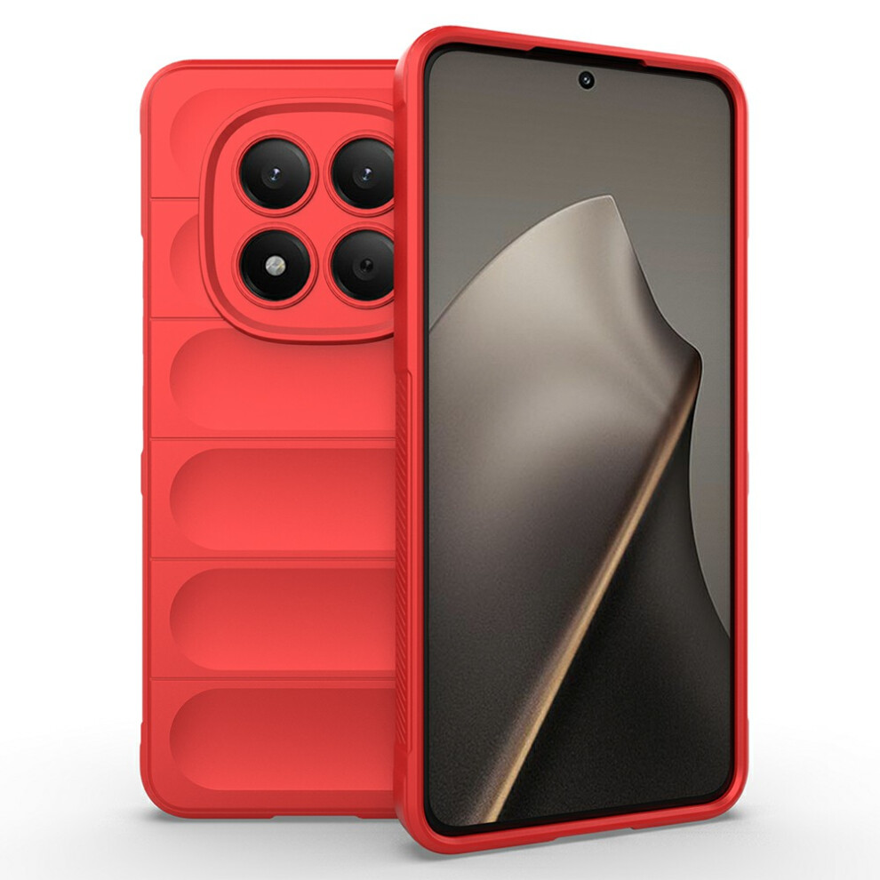 (Red) For Xiaomi Mi Note 15 Pro 4G (Global) Case Shockproof Soft Tpu Rugged Phone Back Cover Red 6914290623334