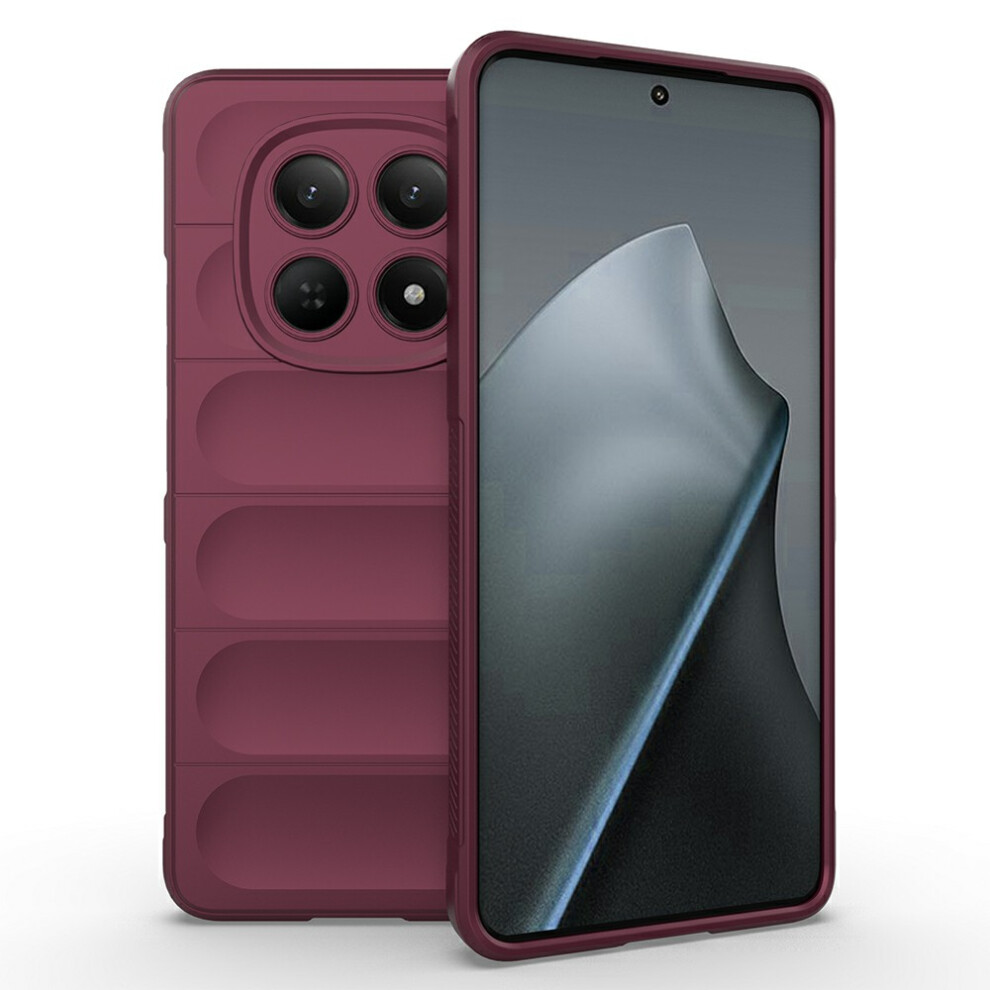 (Wine ) For Xiaomi Mi Note 15 4G (Global) Case Shockproof Soft Tpu Rugged Phone Back Cover Red 6914298363980