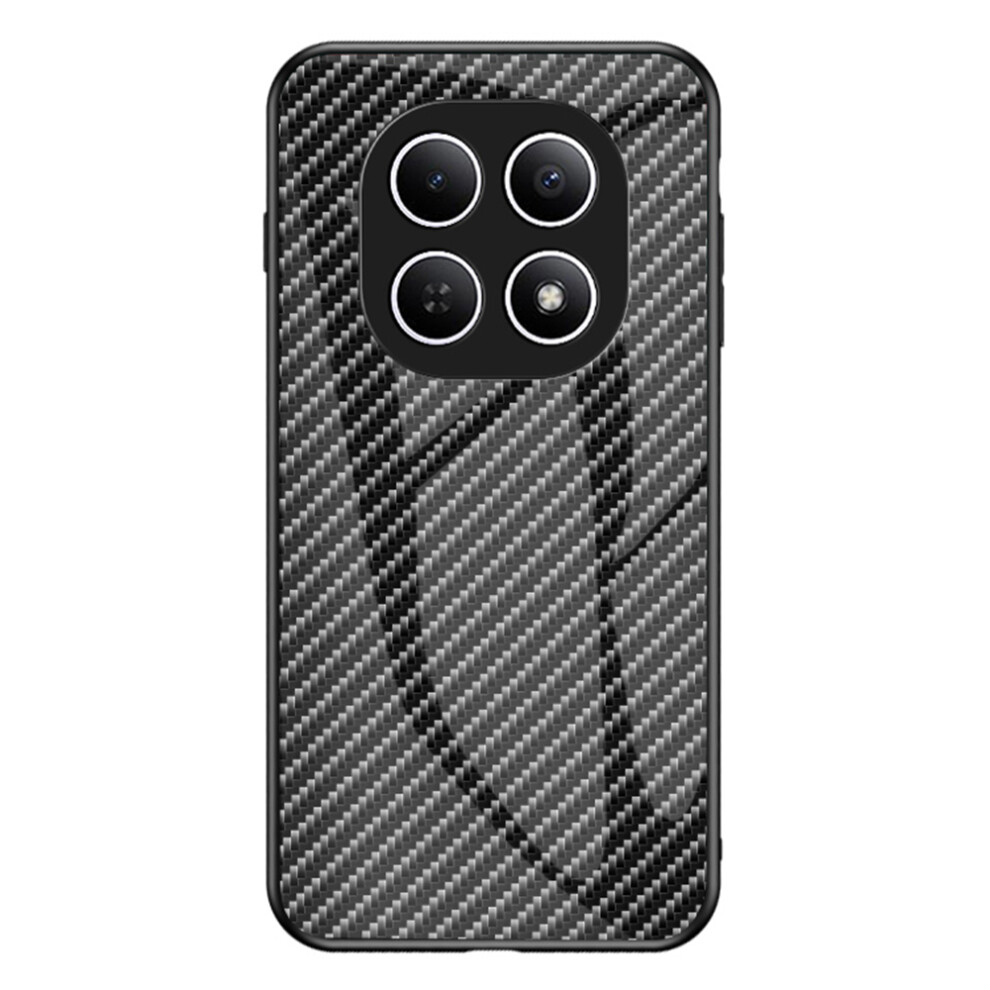 ( Fiber) Phone Case For Xiaomi Poco M8 5G / Redmi Note 15 5G (Global) Tempered Glass Shockproof Phone Cover Black 6914299892229
