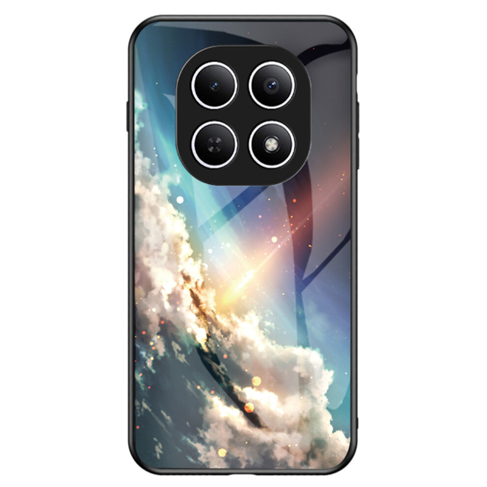 (Bright Starry Sky) Phone Case For Xiaomi Poco M8 5G / Redmi Note 15 5G (Global) Starry Sky Pattern Tempered Glass Phone Cover 6914290197880